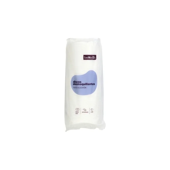 Benesk Double-Sided Makeup Remover Discs 80 Count