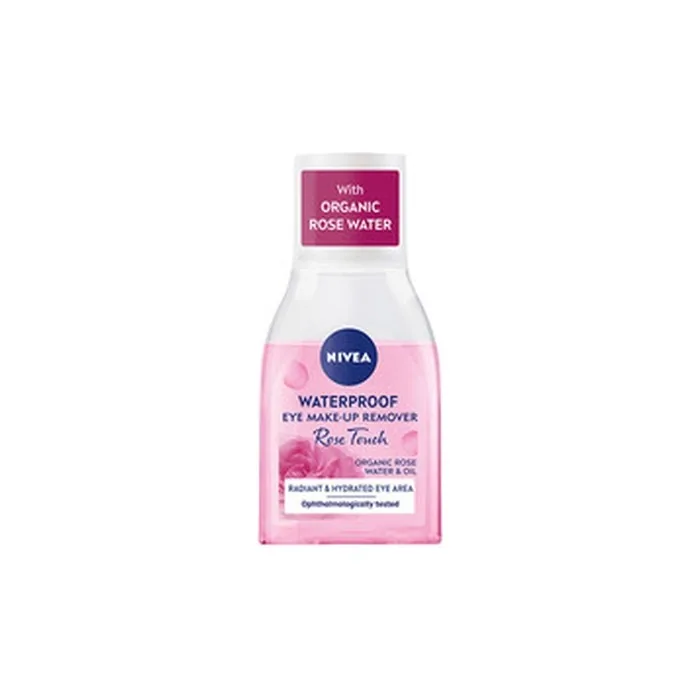 Nivea Rose Touch Waterproof Eye Makeup Remover 100 Ml