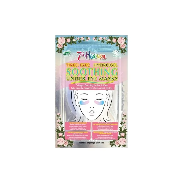 7th Heaven Soothing Hydrogel Under Eye Patches to Reduce Dark Circles and Fine Lines