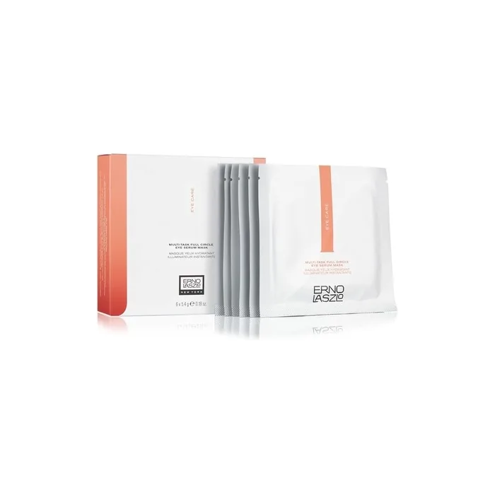 Erno Laszlo Multi-Task Full Circle Eye Serum Mask Hydrogel Patches Plump and Smooth Skin Reduce Eye Puffiness - Pack of 6