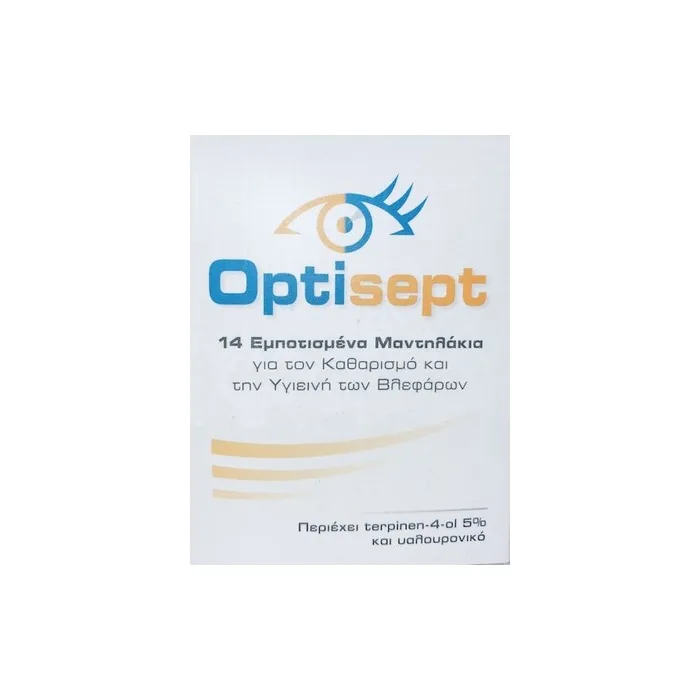 Vnet Optisept Eyelid Pads 14 Count