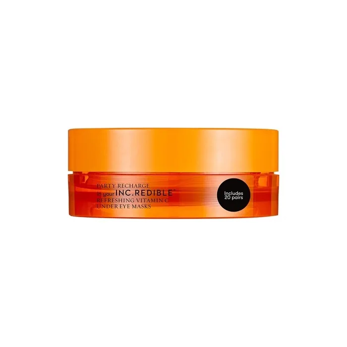 INC.redible Party Recharge Vitamin C Under Eye Masks 20 Pairs
