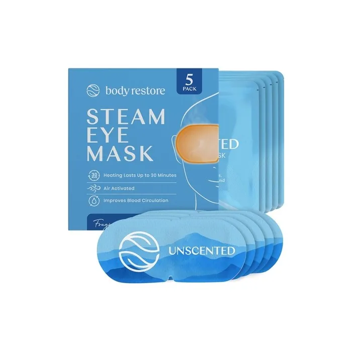 Body Restore Self-Heating Steam Eye Mask - Pack of 5