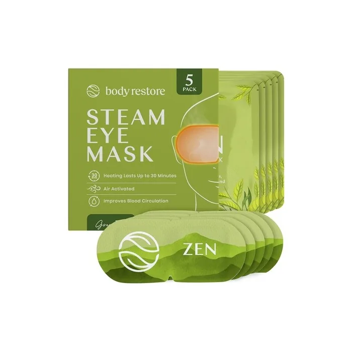 Body Restore Self-Heating Steam Eye Mask - Pack of 5