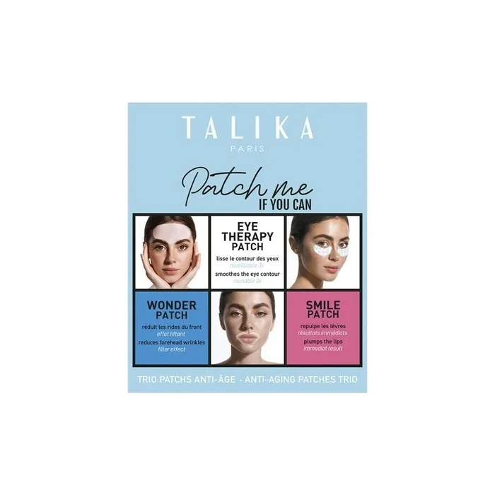 Talika Anti-Aging Patch Trio - Wonder Patch, Eye Therapy Patch, And Smile Patch