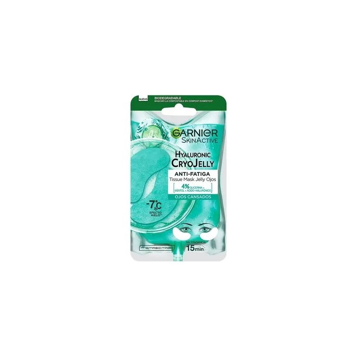 Garnier Aloe Hyaluronic Cryojelly Antifatigue Eye Tissue Mask 5g