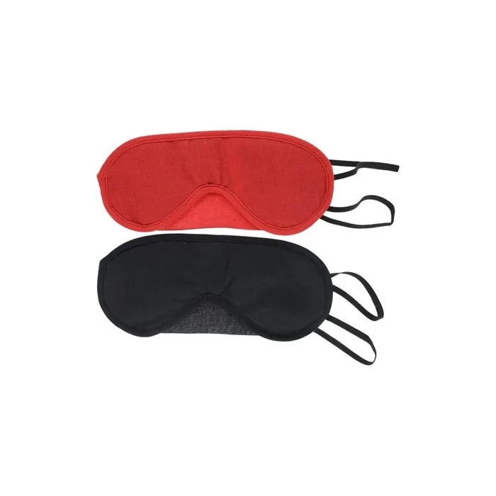 Orion Eye Mask Set Red And Black