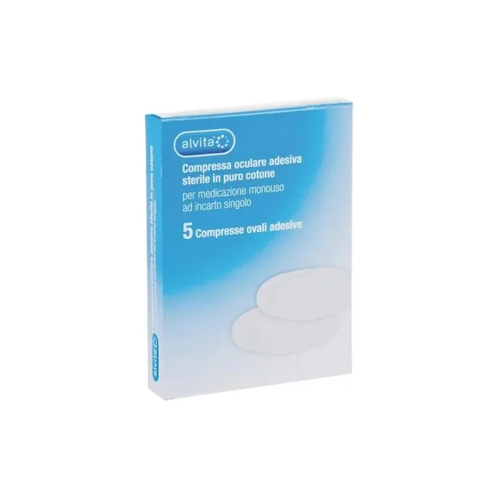 Alvita Adhesive Eye Pad - Pack of 5