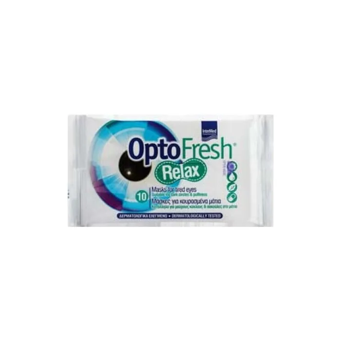 Intermed Optofresh Relax Eye Masks For Tired Eyes 10 Pieces
