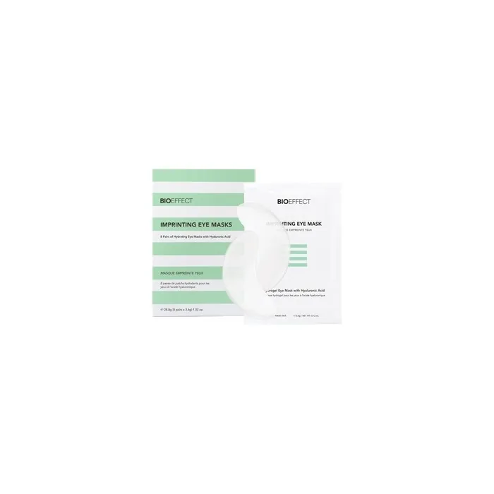 Bioeffect Imprinting Eye Masks Deeply Moisturizing Soothing Antiaging Gel Eye Patches With Hyaluronic Acid 8 Pairs