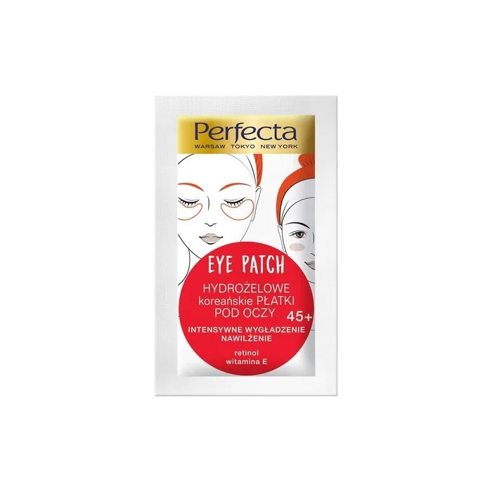 Perfecta Hydrogel Eye Patches with Collagen and Active Soya Bean 2 Pcs
