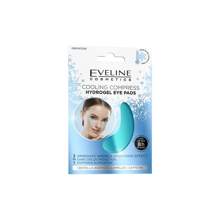 Eveline Cooling Compress Hydrogel Eye Pads - 2 Pieces
