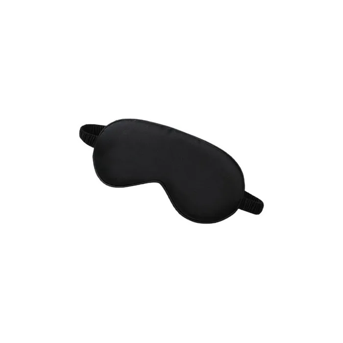 Ecarla Satin Eye Mask For Sleeping Black - Perfect For A Restful Sleep