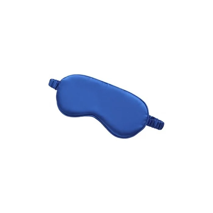 Ecarla Satin Eye Mask For Sleeping Elegant Cobalt
