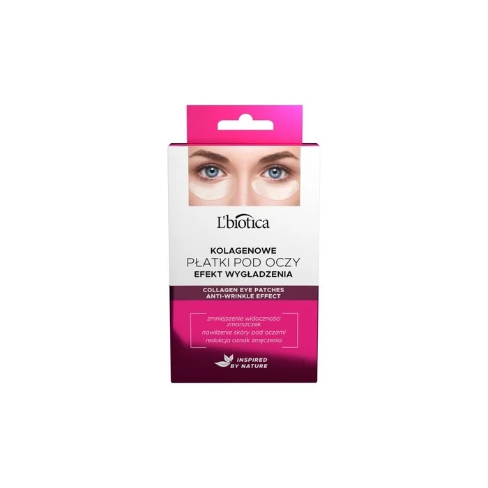 L'Biotica Collagen Anti-Wrinkle Eye Patches - 6 Pieces