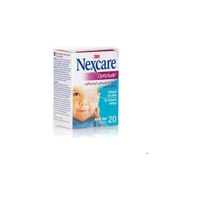 3m Nexcare Opticlude Ophthalmic Patches For Children In Beige Color - 20 Pieces
