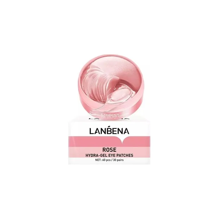 Lanbena Rose Moisturizing Hydrogel Eye Patches - 60 Pieces