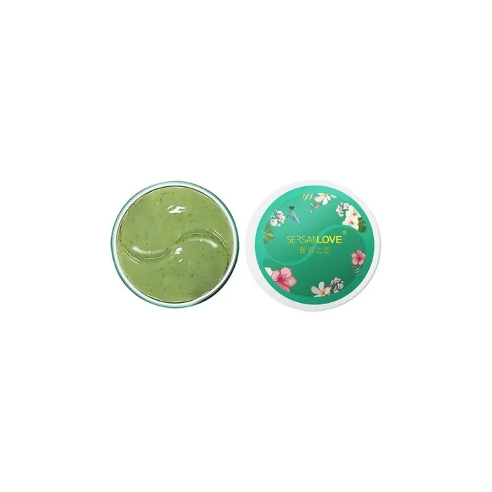 Sersanlove Eye Gel Mask Hydrogel Eye Patches Green Tea - 60 Pieces