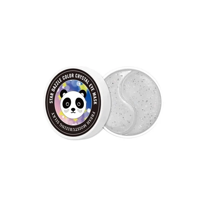 Sersanlove Star Collagen Eye Patches With Hyaluronic Acid And Natural Extracts Colorful Panda - 60 Pieces