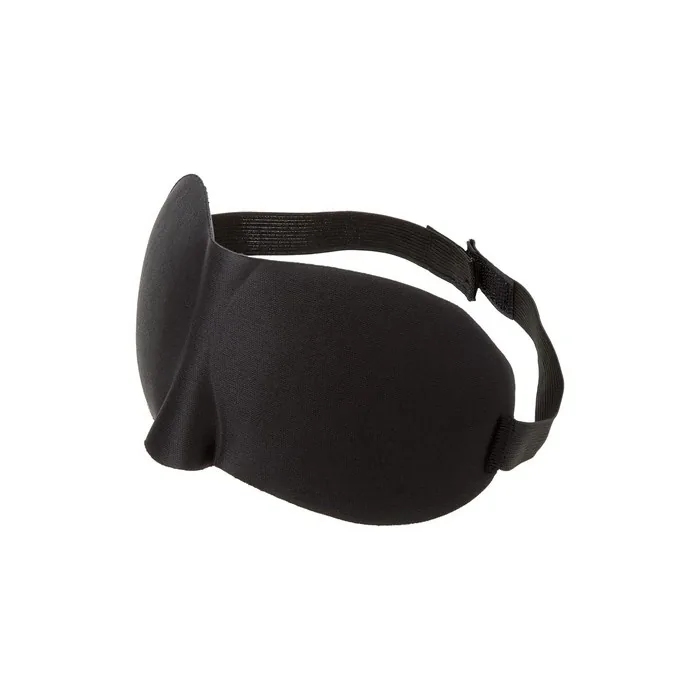 Satin Curvy Eye Mask with Elastic Straps