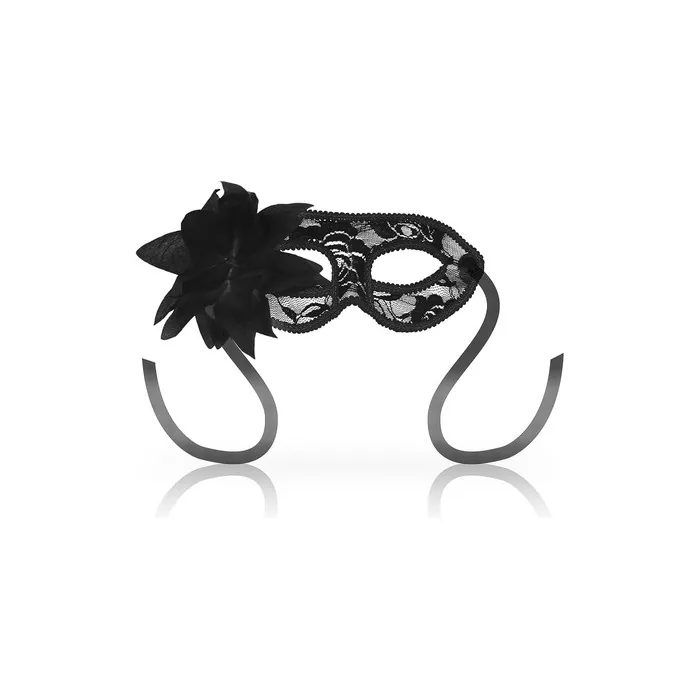 Ohmama Masks Masks Eye Mask With Lace And Black Flower