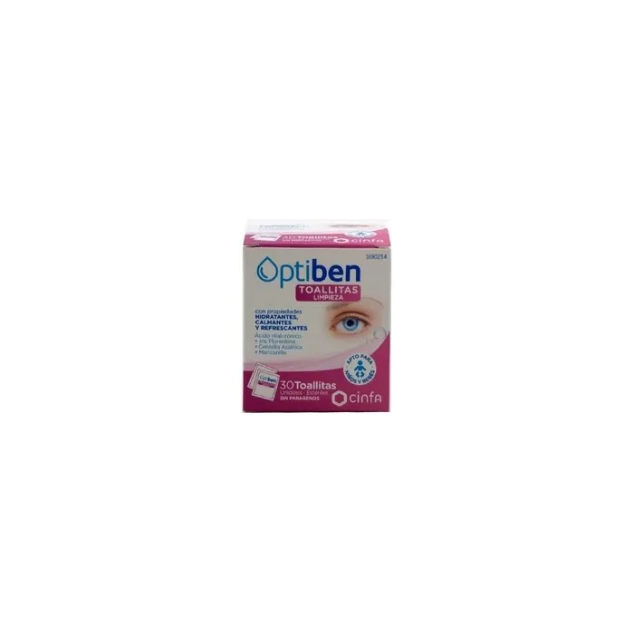 Optiben Optiben Eye Wipes 30 Units