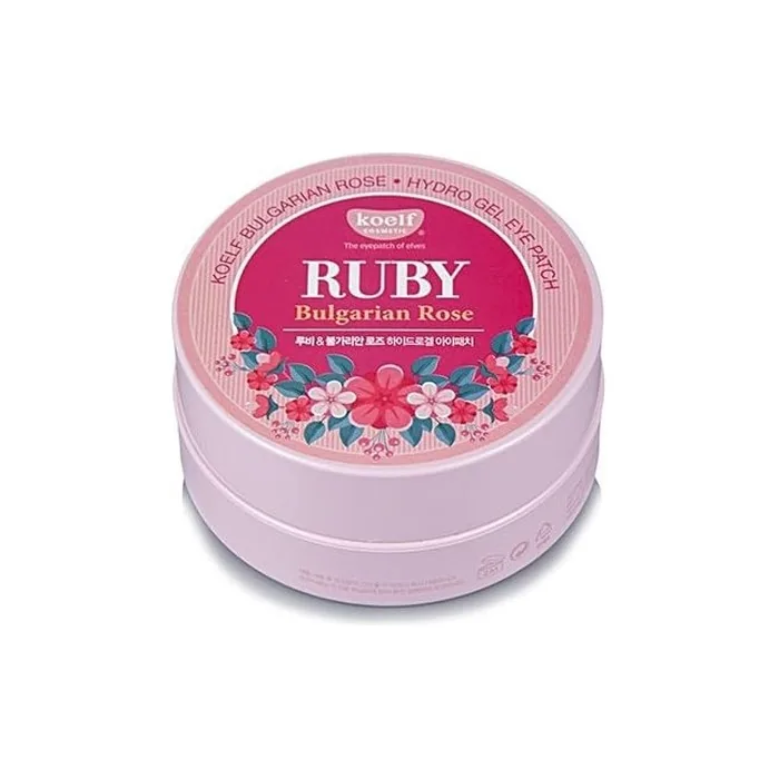 Bulgarian Rose Hydro Gel Eye Patch 60 Eye Pads Against Dark Circles