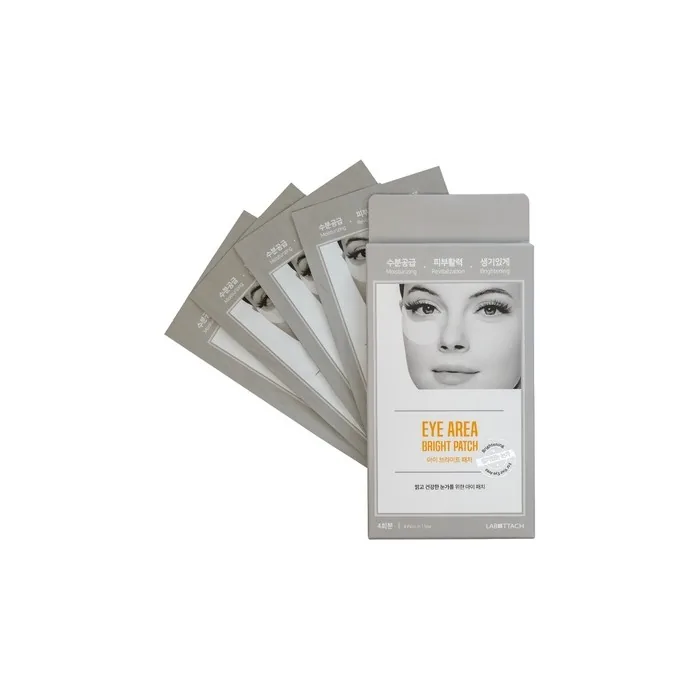 Wooshin Labottach Eye Area Bright Patch A'4 Brightening Eye Care Mask, 4 Pairs