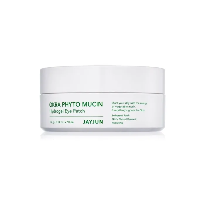 Jayjun Okra Phyto Mucin Hydrogel Eye Contour Mask - 60 pcs