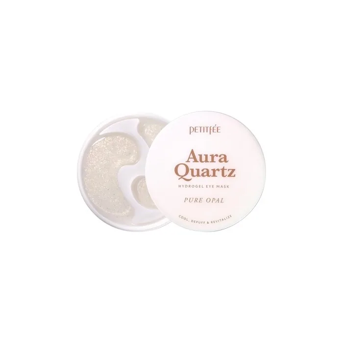 Petitfee Aura Quartz Eye Mask Pure Opal 40 Pcs - Rejuvenating
