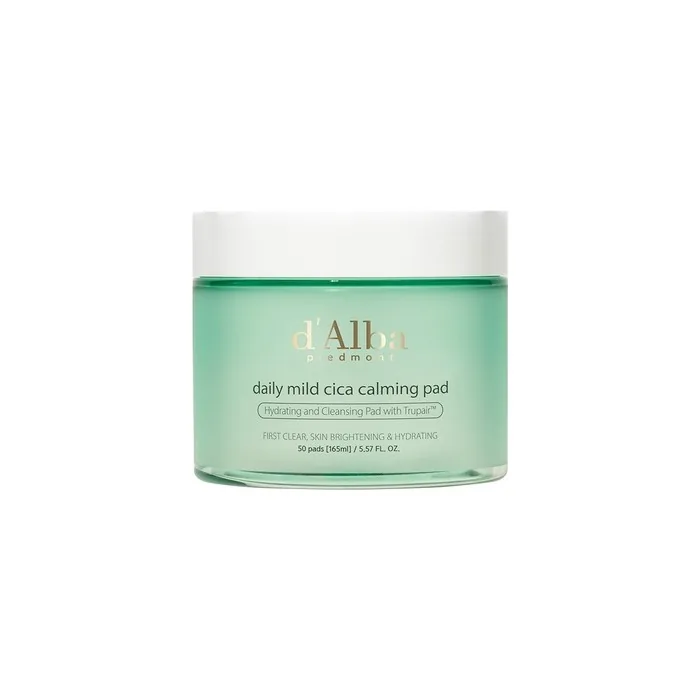 D'Alba Daily Mild Cica Calming Pad 50 Pads 165ml