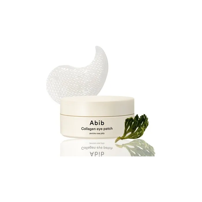 Abib Collagen Eye Patch Jericho Rose Jelly Vegan Collagen Transparent Hydrogel Under Eye Mask
