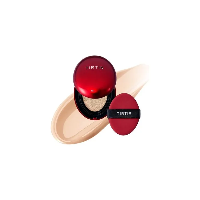 Tirtir Mask Fit Red Cushion Pad Durable Lightweight Construction Cover Semi-Matte