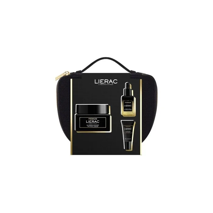 Lierac Coffret Premium La Creme Soyeuse 50ml Le Serum Absolu 13ml La Creme Regard 5ml