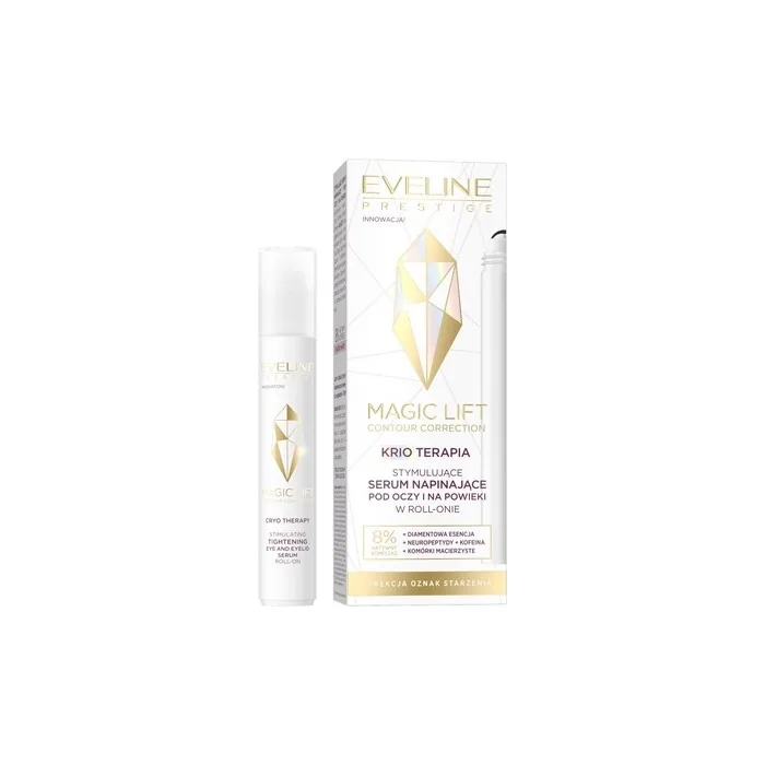 Eveline Magic Lift Contour Correction Stimulating Tightening Serum For Eyes And Eyelids Roll-On 15ml