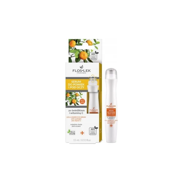 Floslek Pharma Eye And Under Eye Serum With Eyebright And Vitamin C 15 Ml