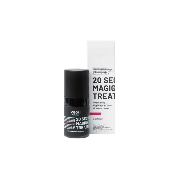 Veoli Botanica 20 Seconds Magic Eye Treatment Glam Brightening-Lifting-Repairing Serum For Eyes And Eyelids 15ml