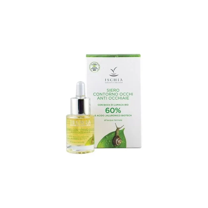 Ischia Source Of Beauty Eye Contour Serum Anti Dark Circles Snail Slime