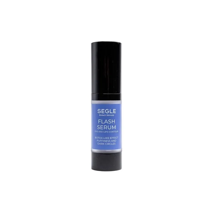 Segle Clinical Flash Serum Anti-wrinkle Eye Contour Reduces Bags and Dark Circles Moisturizes and Protects 15ml