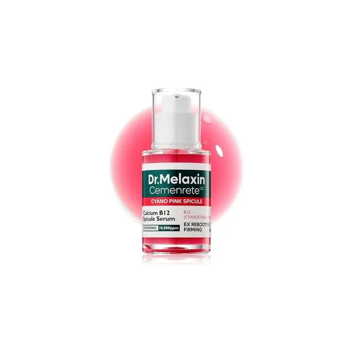 Cemenrete Cyano Pink Spicule Serum with Calcium and Vitamin B12 for Under Eyes