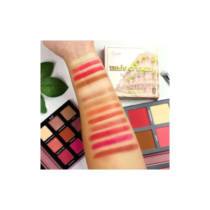 Rude Nude Orleans Face and Eye Palette