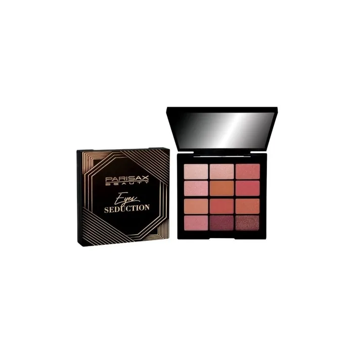 Parisax Eyes Seduction Palette 12 Eyeshadows Rose