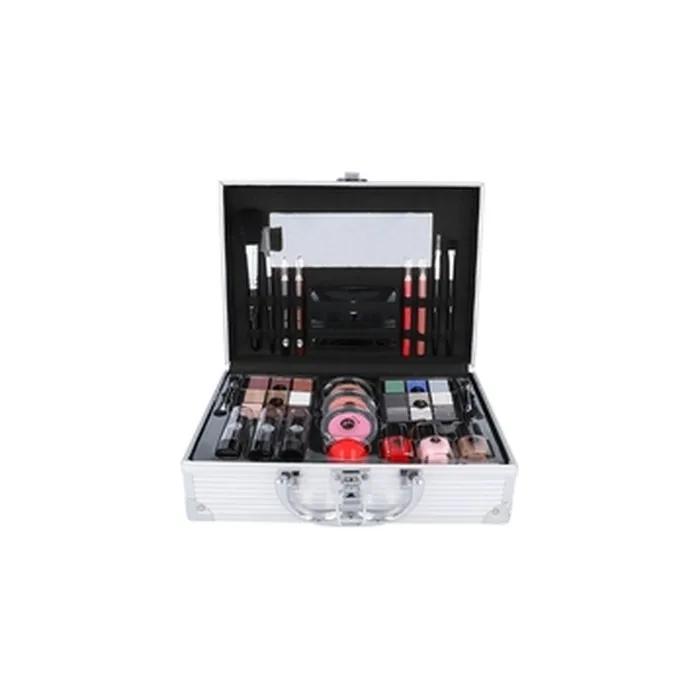 2k All About Beauty Train Case Set Complete Makeup Palette