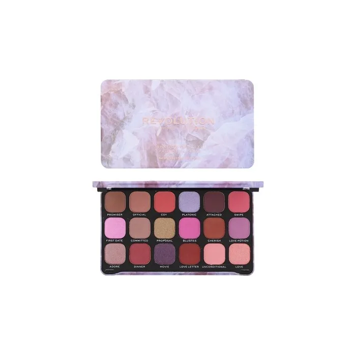 Revolution Forever Flawless Unconditional Love Eye Shadow Palette 18 X 11g