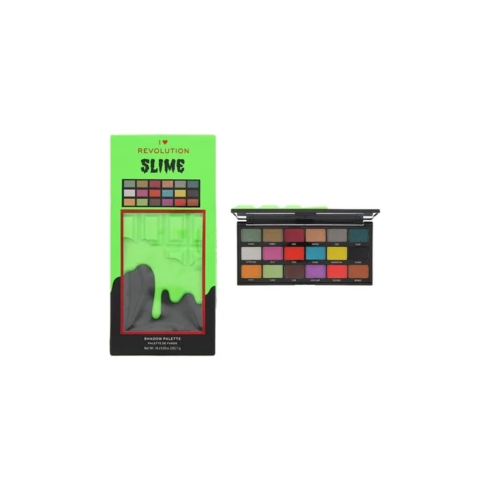 Revolution I Heart Revolution Slime Eye Shadow Palette 18 X 1g