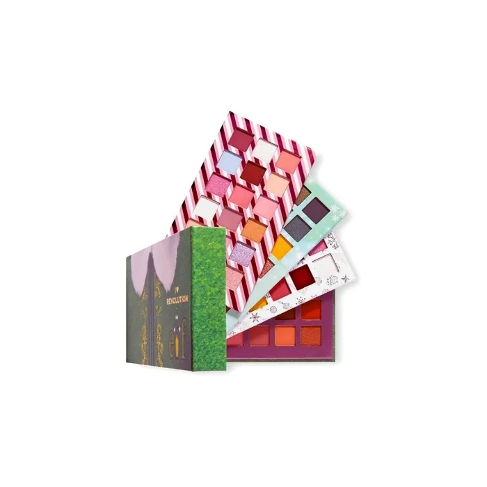 I Heart Revolution Elf 72 Eyeshadow OMG Palette Book Collection