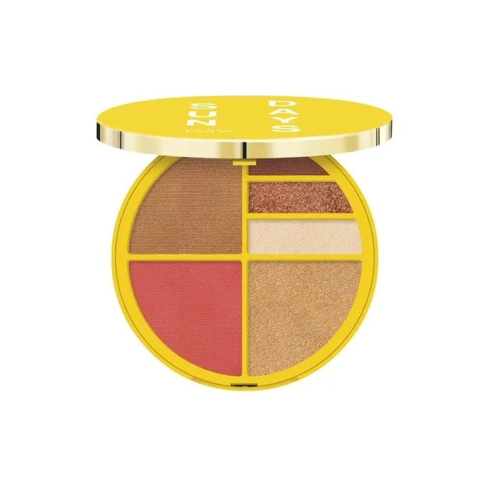 Pupa Sun Days Face & Eyes Waterproof Palette 002 Sunset