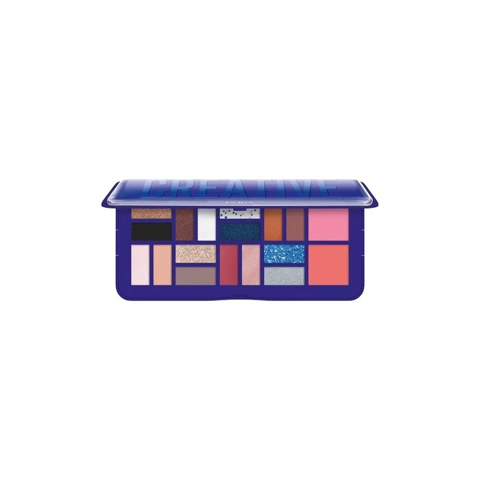 Pupa Creative Cosmetic Bag 005 Blue Face and Eye Palette with Mirror 20g