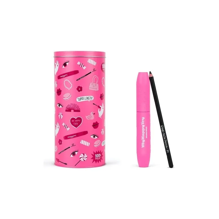 Diego Dalla Palma Women's Eyes Mascara Set My Happy Toy Boy with Black Pencil 01 Box