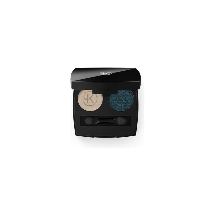 Korff Duo Eyeshadow Palette Eye Makeup 2 Colors Illuminating Effect